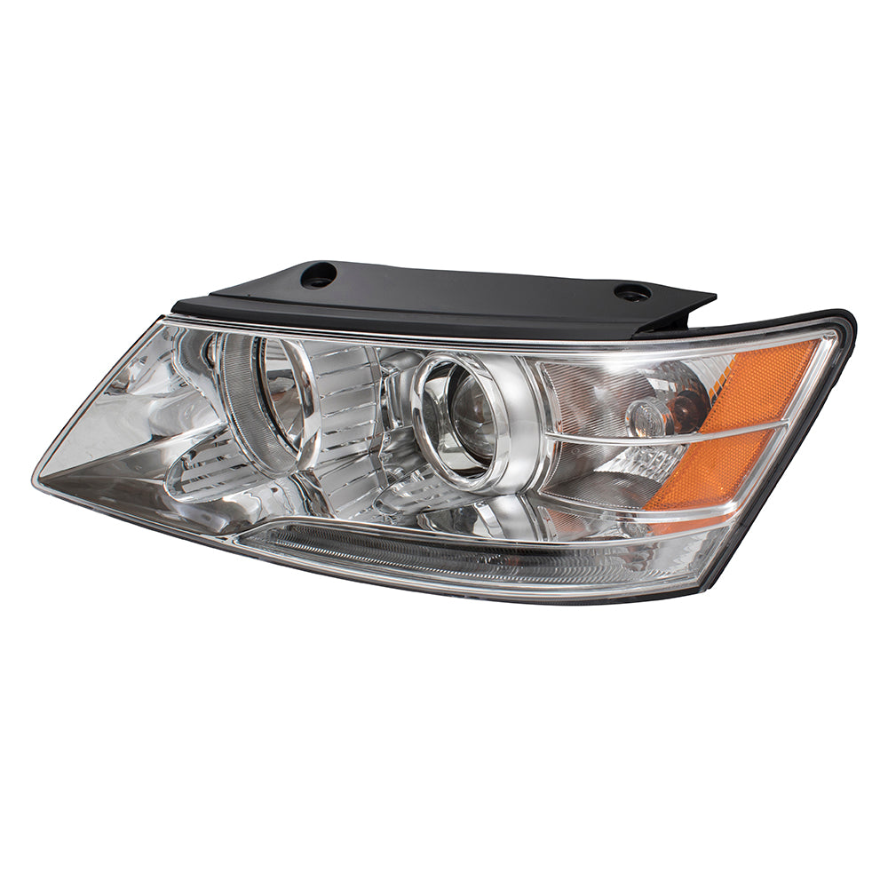 Brock Drivers Headlight Assembly for 2009-2010 Hyundai Sonata 92101-0A500