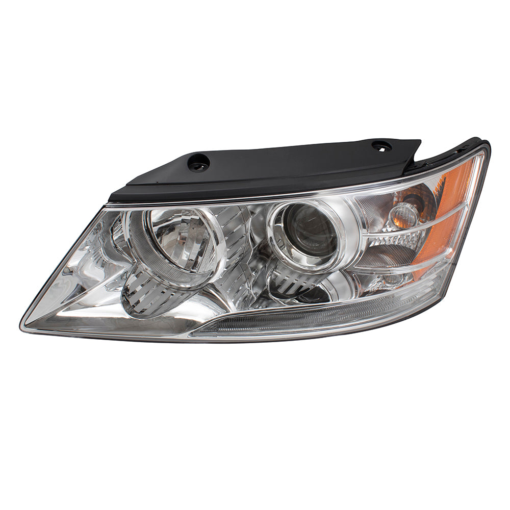 Brock Drivers Headlight Assembly for 2009-2010 Hyundai Sonata 92101-0A500