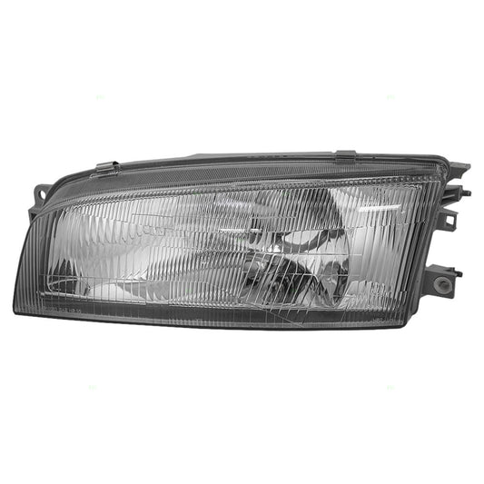 Brock 97-02 Mitsubishi Mirage Sedan Drivers Headlight Assembly MR476689