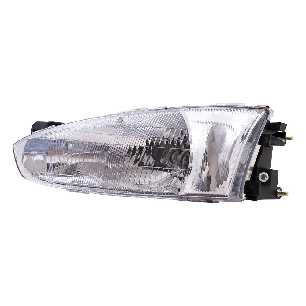 Brock 97-01 Mirage Coupe Drivers Headlight Assembly