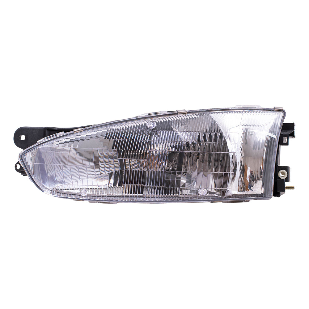 Brock 97-01 Mirage Coupe Drivers Headlight Assembly