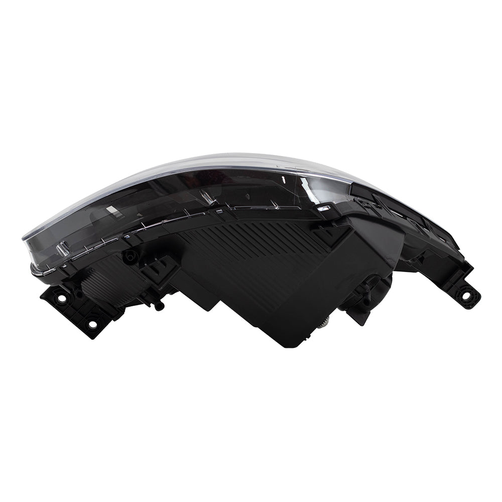 Brock Replacement Driver Halogen Headlight Compatible with 14-19 Soul