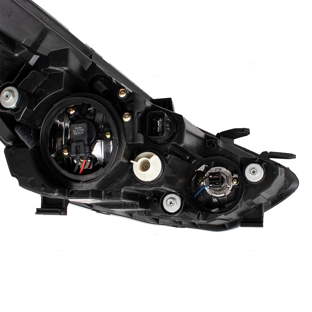 Brock Drivers Halogen Headlamp Assembly for 14-16 Hyundai Elantra Sedan US 921013Y500