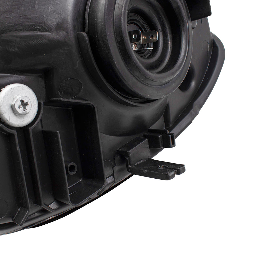 Brock Replacement Driver and Passenger Headlights Headlamps Compatible with 00-05 Eclipse MR496321 MR496322