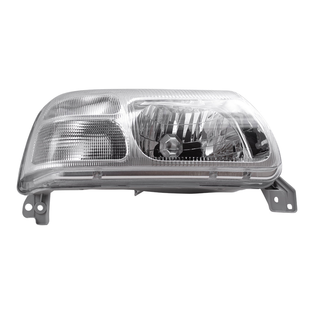 Suzuki Grand Vitara XL-7 Vitara Set Halogen Combination Headlights Chrome Bezels