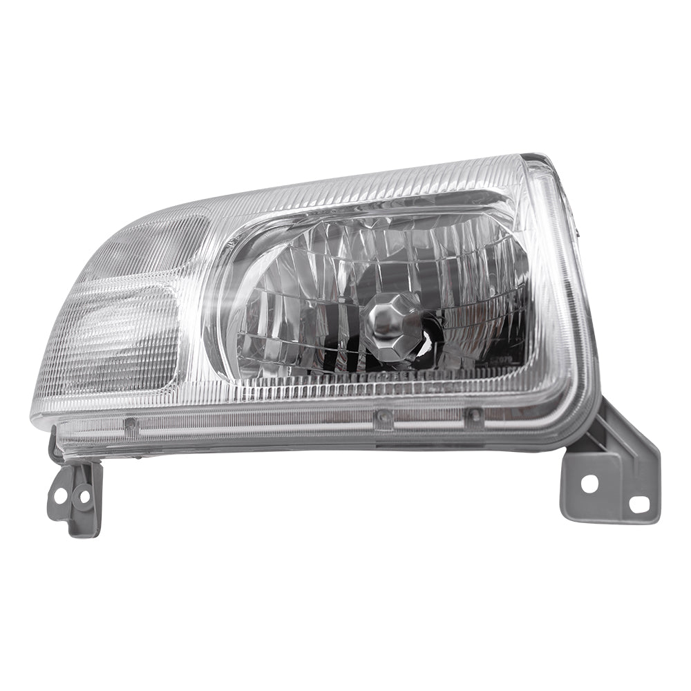 Suzuki Grand Vitara XL-7 Vitara Set Halogen Combination Headlights Chrome Bezels
