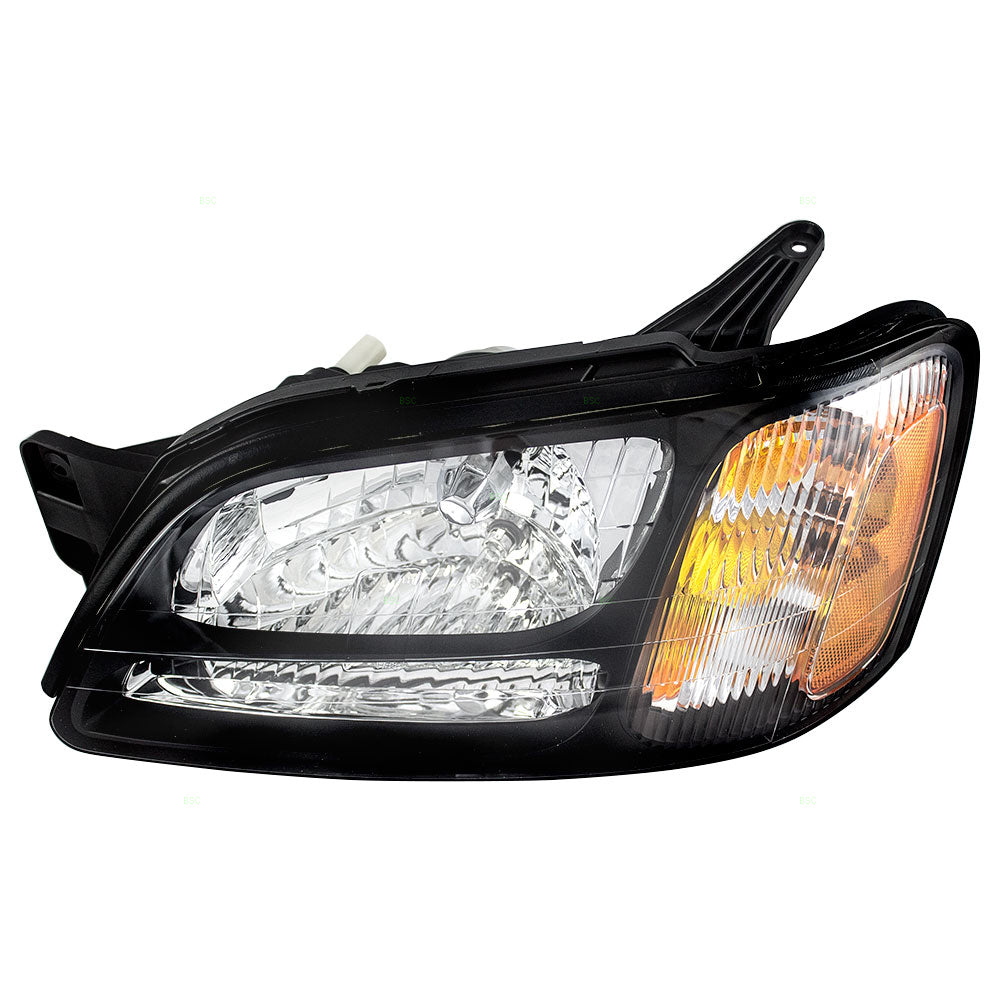 Brock Replacement Drivers Headlight Headlamp Compatible with Baja Legacy GT Outback 84001AE15A