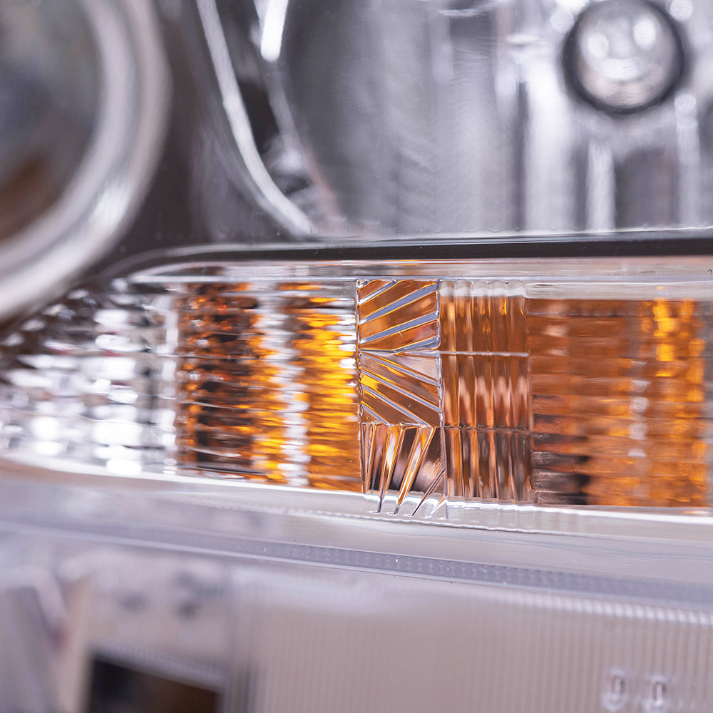 Brock Aftermarket Replacement Driver Left Passenger Right Halogen Combination Headlight Assembly Set Compatible With 2015-2017 Subaru Outback