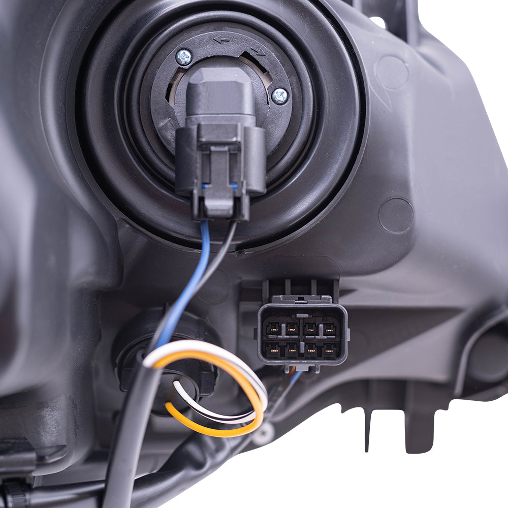 Brock Aftermarket Replacement Driver Left Halogen Combination Headlight Assembly Compatible With 2015-2017 Subaru Outback