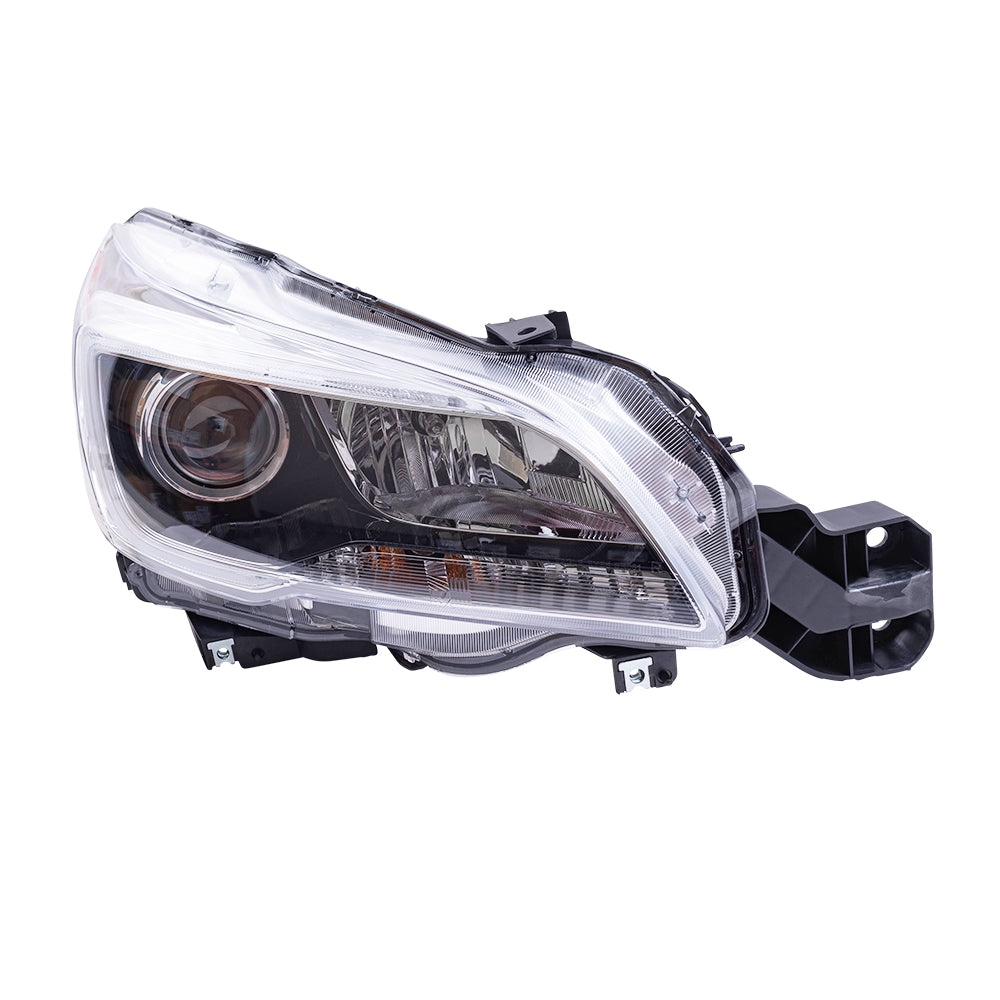 Brock Aftermarket Replacement Passenger Right Halogen Combination Headlight Assembly Compatible With 2015-2017 Subaru Outback