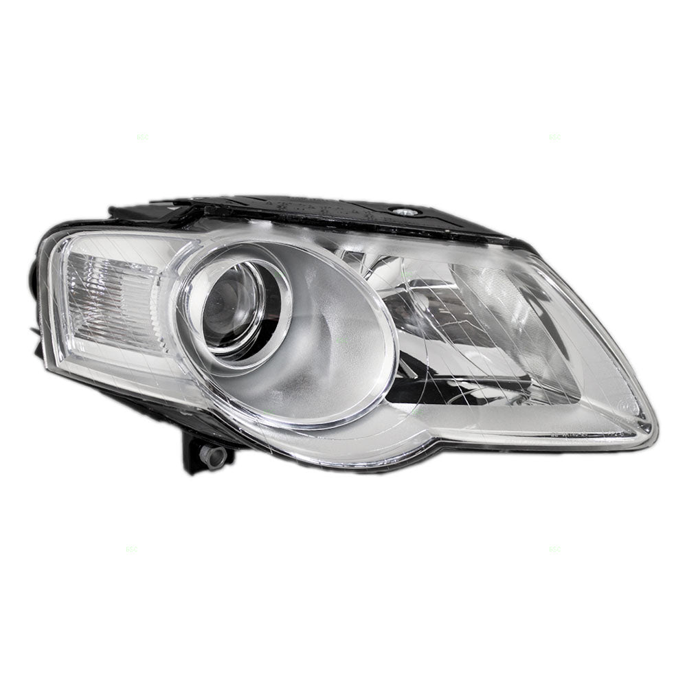 Brock 06-10 Volkswagen Passat Passengers Halogen Headlight Assembly