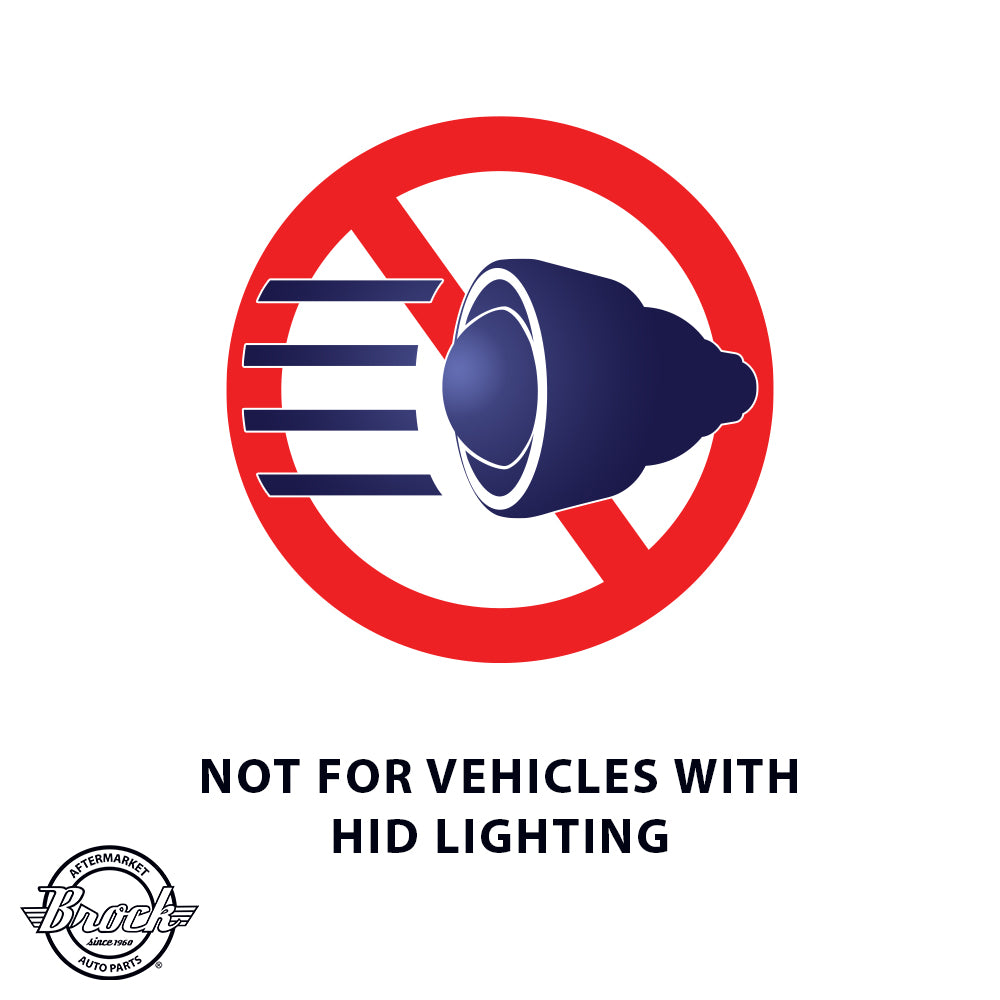 Brock Replacement Halogen Headlights with Tail Lights Compatible with 2011 2012 2013 2014 Sonata