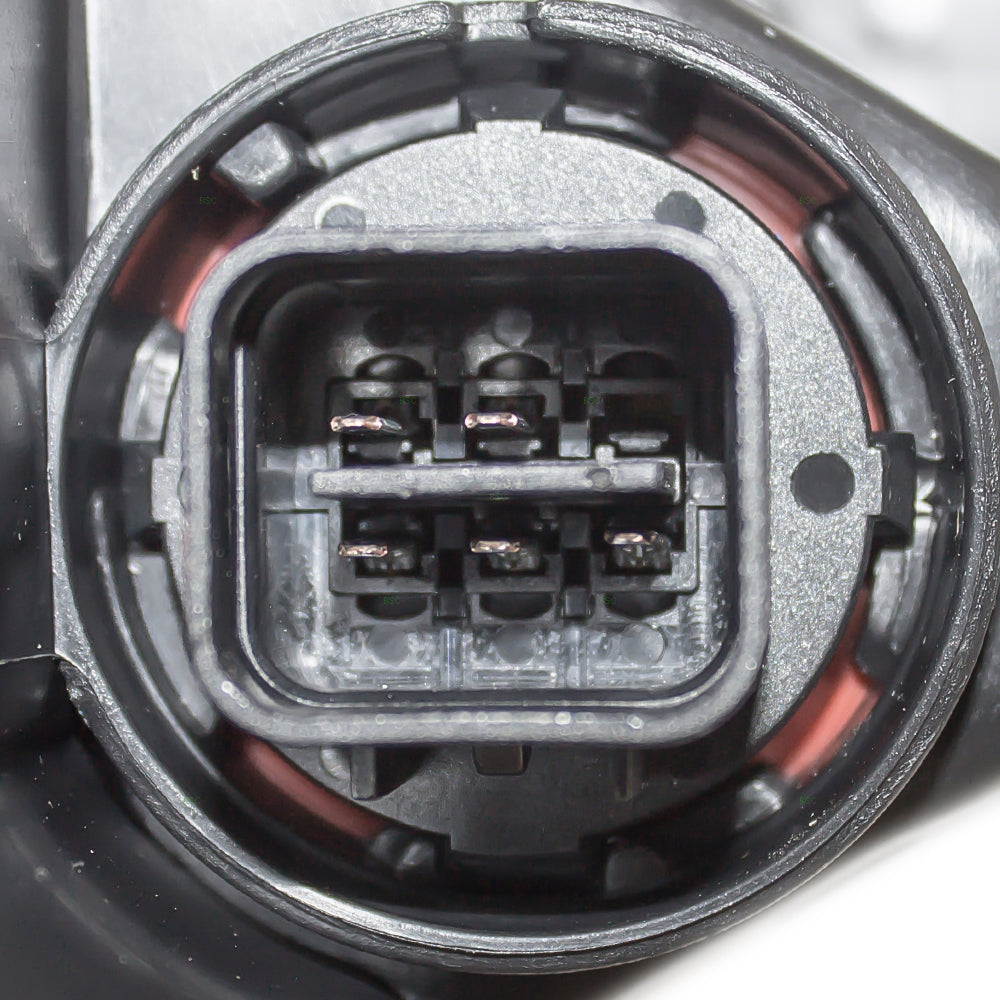 Brock Replacement Drivers Halogen Headlight Headlamp Type Lamp Compatible with 12-14 Accent 92101-1R010