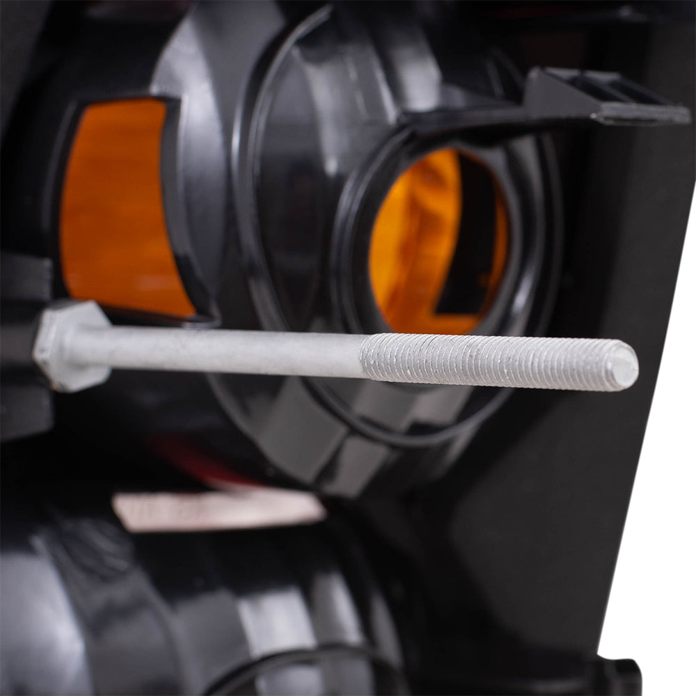 Brock Replacement Drivers Taillight Tail Lamp Lens Compatible with 02-04 Cooper 63216935783