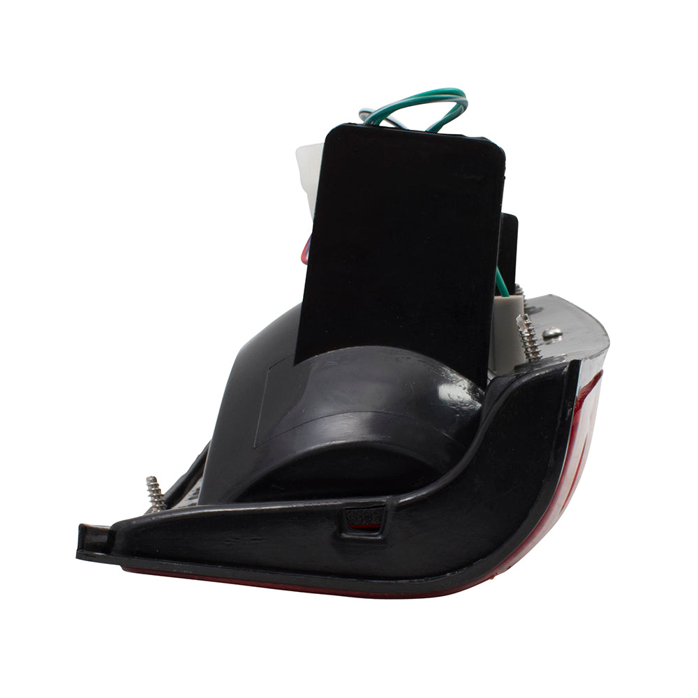 Brock Replacement Driver and Passenger Taillights Tail Lamps Compatible with 87-96 Pickup Truck MB527093 MB527094