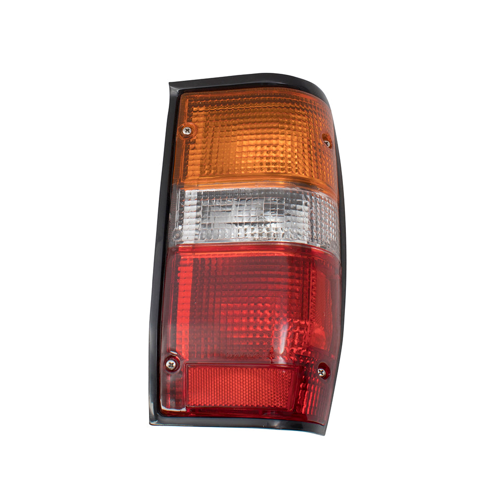 Brock Replacement Passengers Taillight Tail Lamp Compatible with 87-96 Pickup Truck MB527094