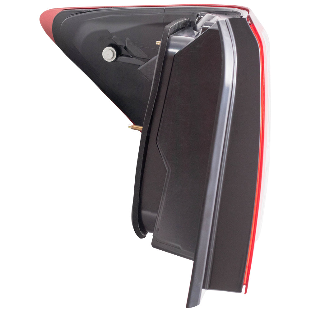 Brock Replacement Tail Light Compatible with 2008-2011 Impreza Sedan Passengers Tail Lamp Lens 84912FG120