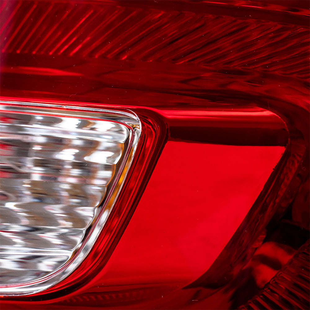 Brock Replacement Tail Light Assembly Compatible with 2015-2017 Sonata Passenger Type Taillamp 92402-C2000 92402C2000