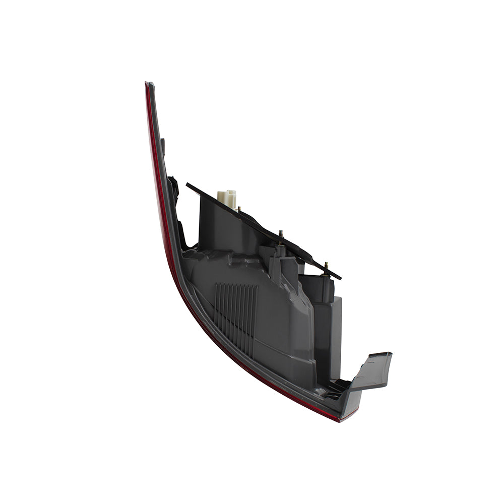 Brock Replacement Driver and Passenger Taillights Quarter Panel Mounted Tail Lamps Compatible with 2010-2013 Forte Sedan