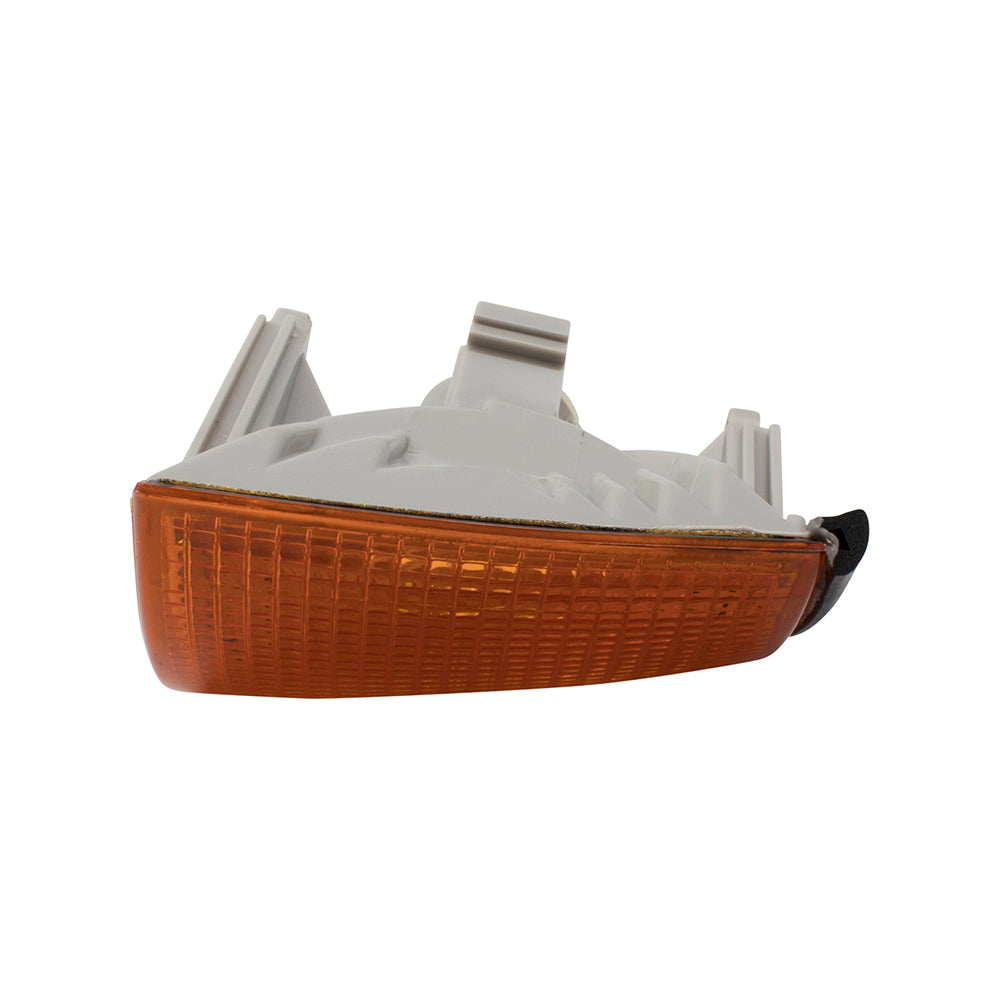 Brock Replacement Driver and Passenger Park Signal Corner Marker Lights Lamps Lenses Compatible with 92-99 3 Series 63138353283 63138353284