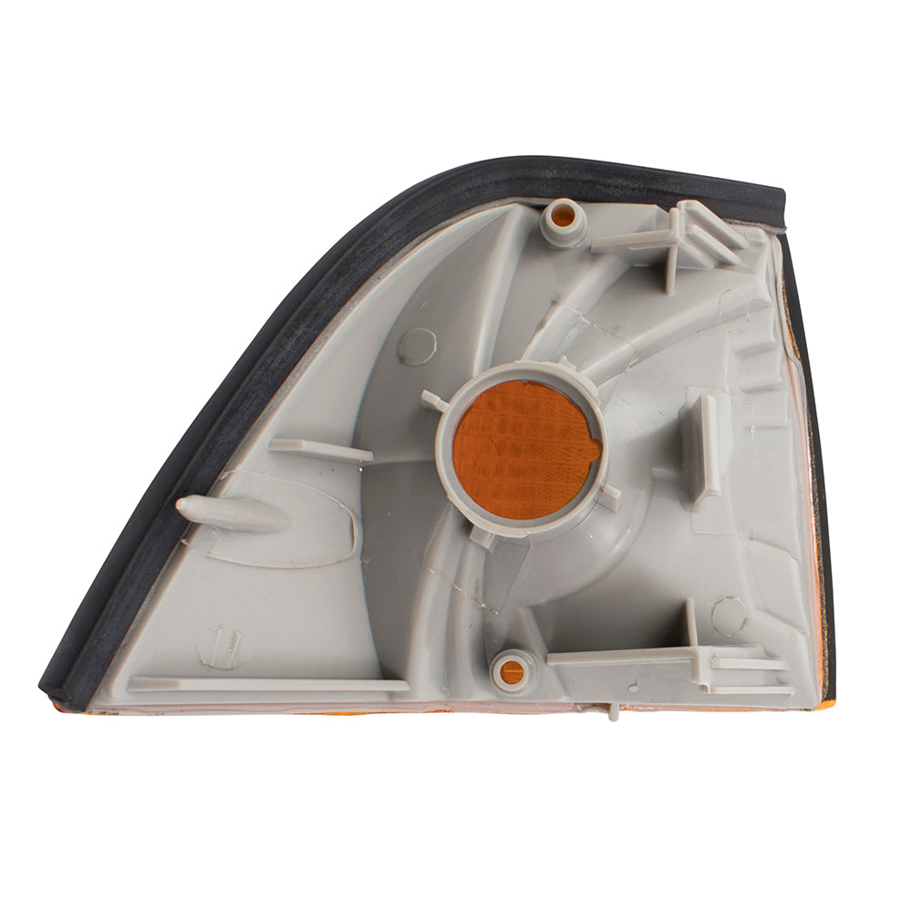Brock Replacement Drivers Park Signal Corner Marker Light Lamp Lens Compatible with 92-99 3 Series 63138353283