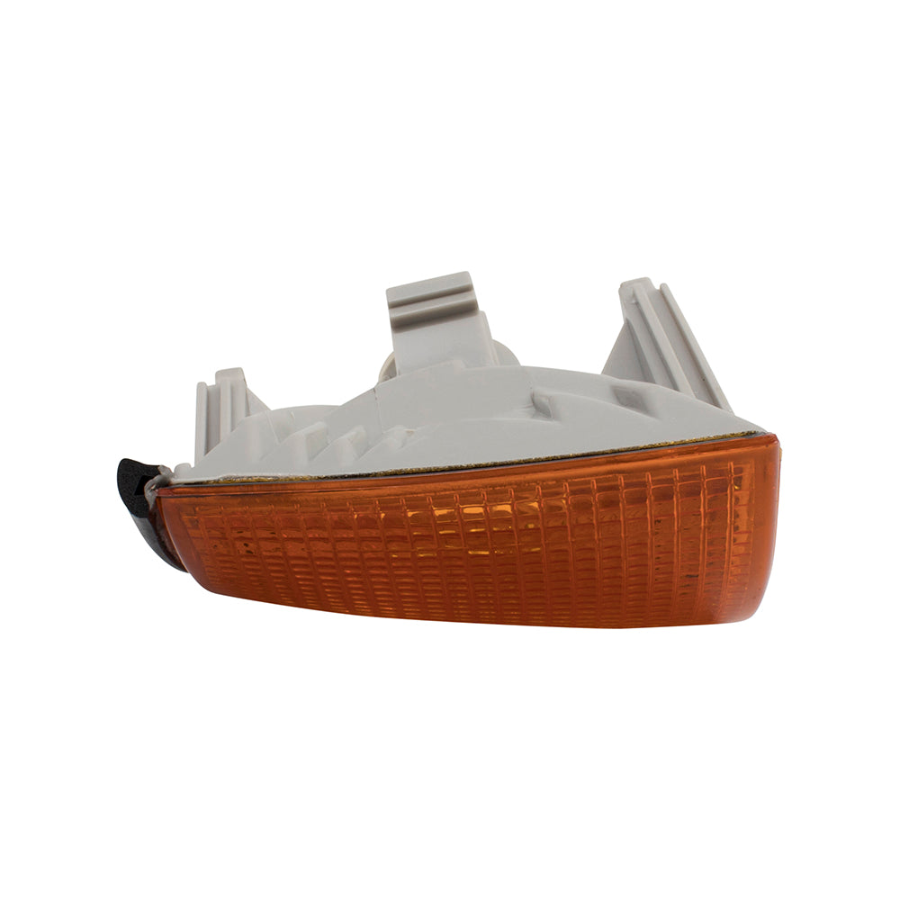 Brock Replacement Passengers Park Signal Corner Marker Light Lamp Lens Compatible with 92-99 3 Series 63138353284