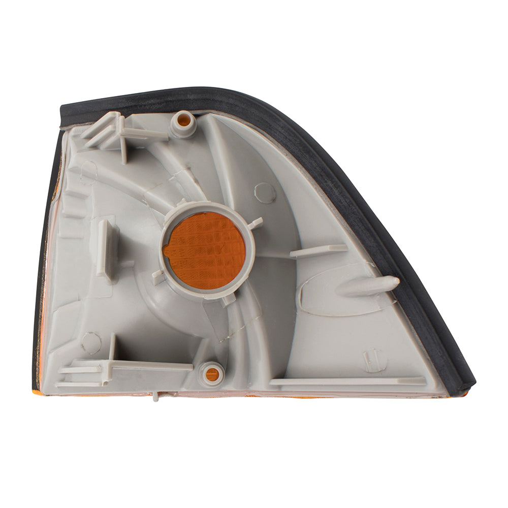 Brock Replacement Passengers Park Signal Corner Marker Light Lamp Lens Compatible with 92-99 3 Series 63138353284