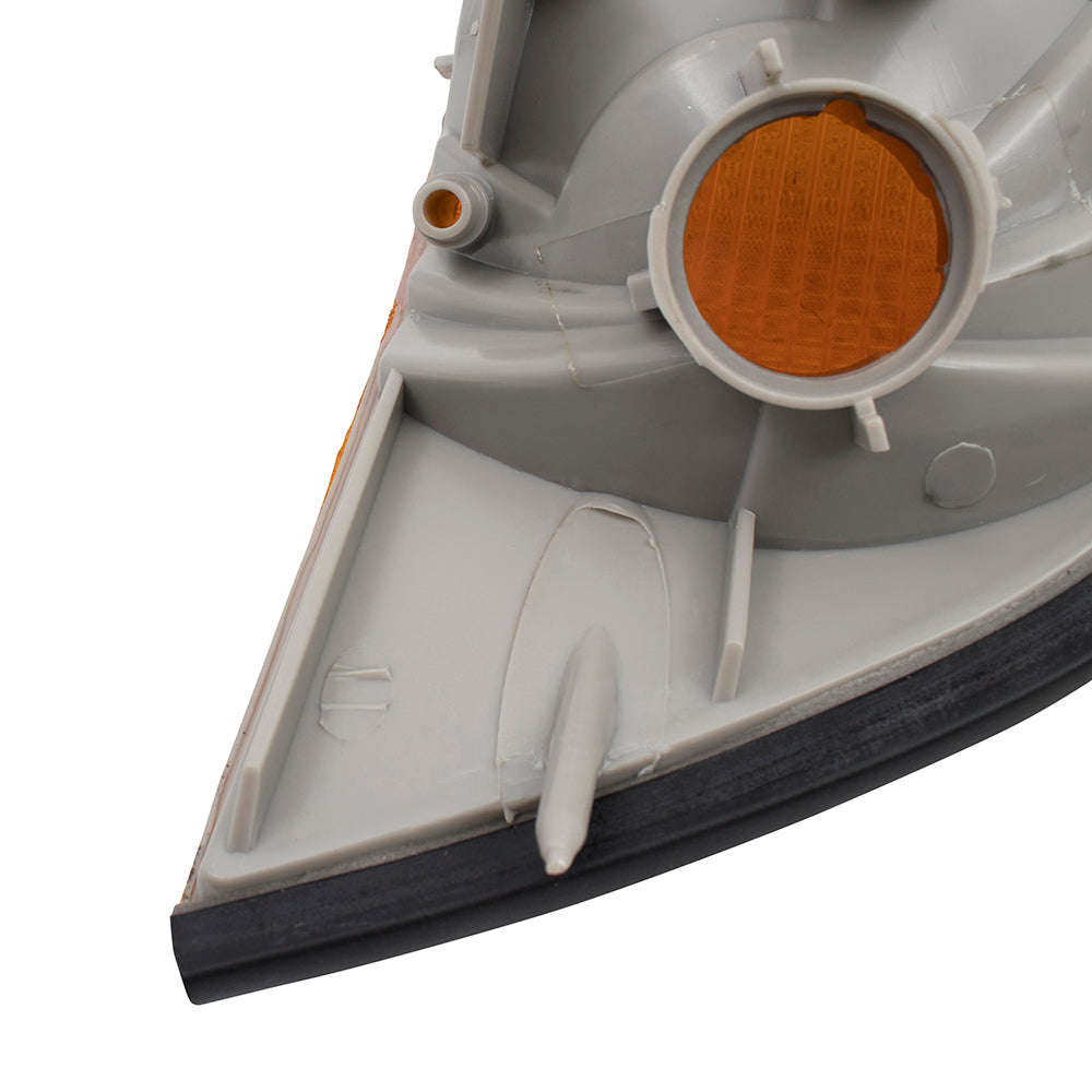 Brock Replacement Passengers Park Signal Corner Marker Light Lamp Lens Compatible with 92-99 3 Series 63138353284