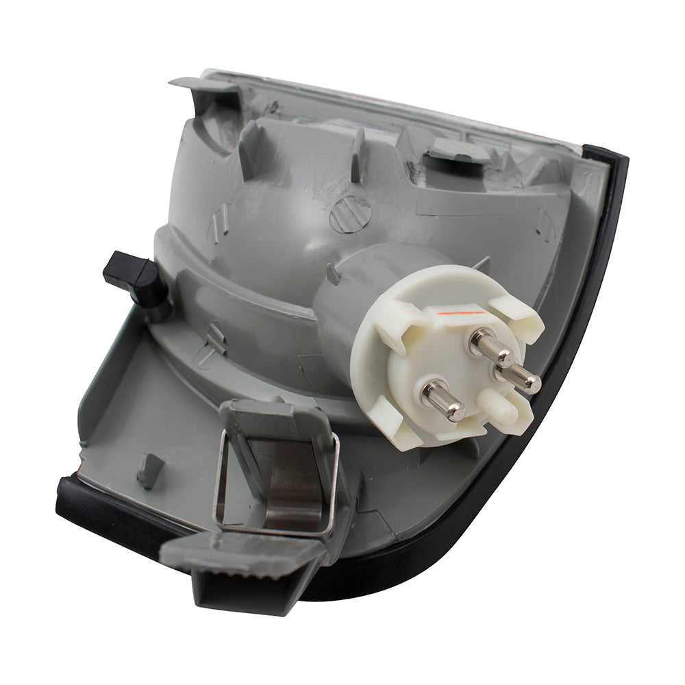 Brock Replacement Passengers Park Signal Corner Marker Light Lamp Lens Compatible with 94-00 C-Class 2028261243