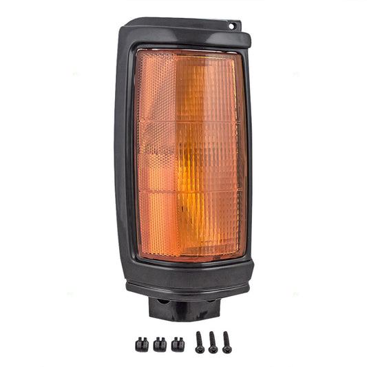 Mitsubishi Pickup Dodge Ram 50 Passengers Park Signal Marker Light - Black Trim