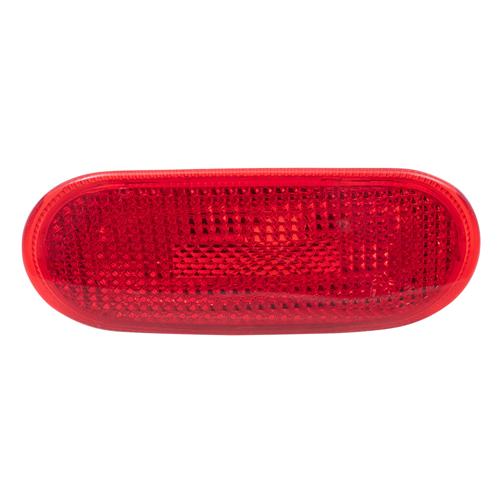 Brock Replacement Drivers Rear Side Marker Light Lamp Compatible with 98-05 New Beetle 1C0945073B