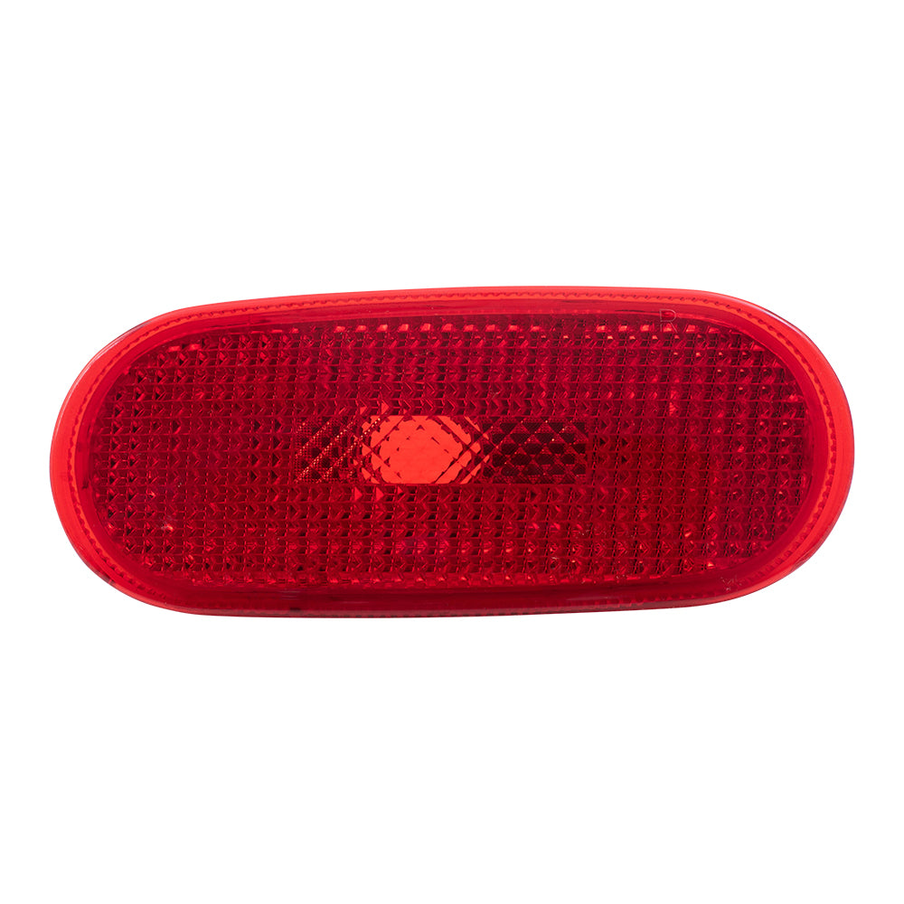 Brock Replacement Passengers Rear Side Marker Light Lamp Compatible with 98-05 New Beetle 1C0945074B
