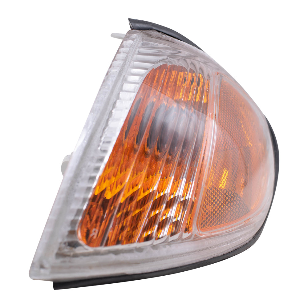 Brock Replacement Drivers Park Signal Corner Marker Light Lamp Lens Compatible with 99-00 Elantra 92301-29550