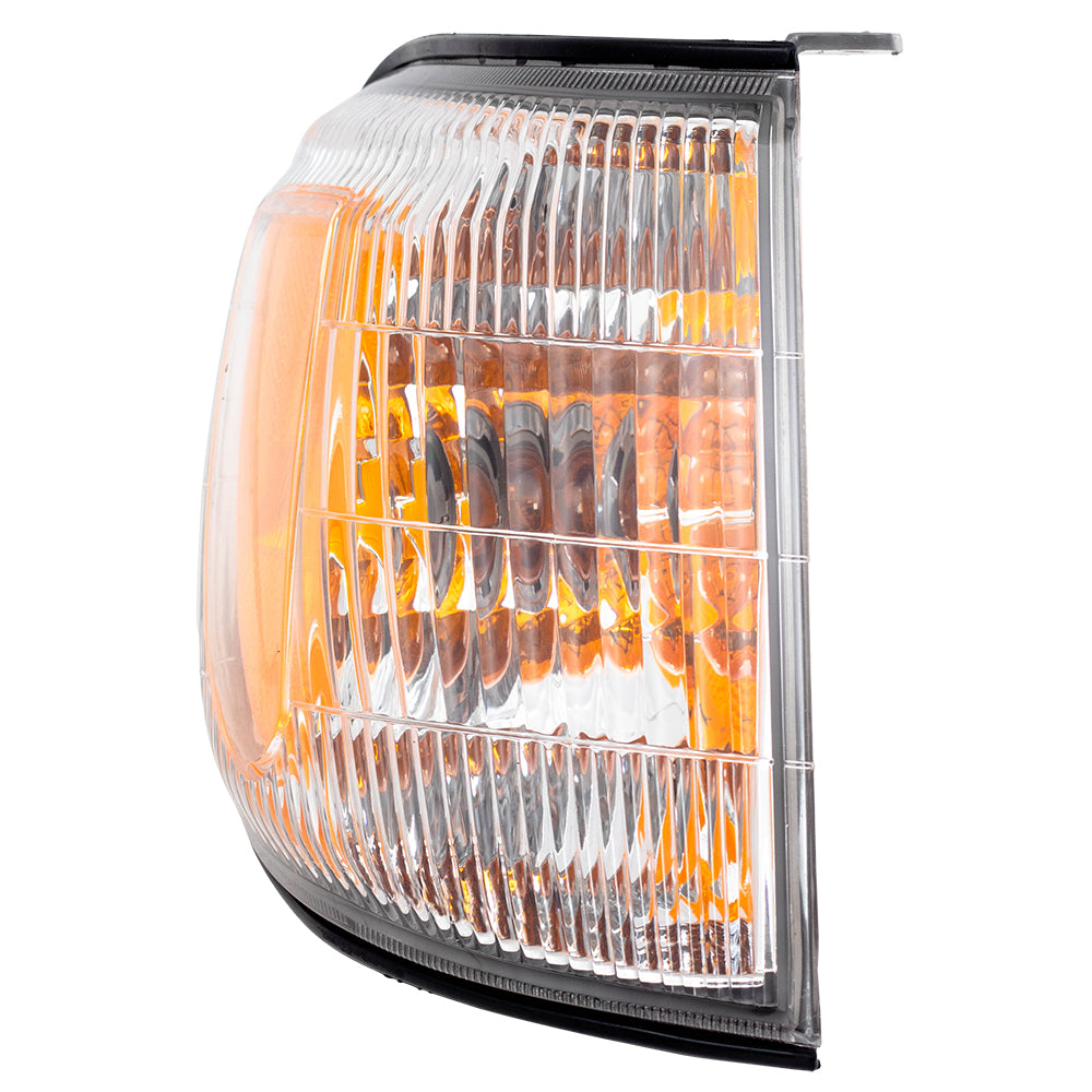 Brock Replacement Driver and Passenger Park Signal Corner Marker Light Lamp Compatible with 01-02 Forester 84101-FC051 84101-FC041