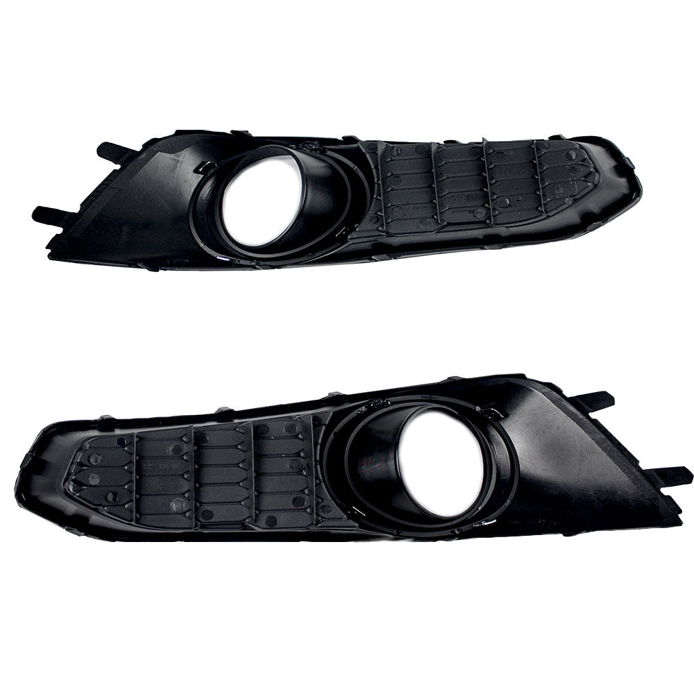 Brock Replacement Pair Set Fog Light Lamp Clear Lens w/ Bezels, Bulb, Wiring & Switches Left + Right Kit Compatible with Legacy WRX Forester Impreza Crosstrek 84501AJ060