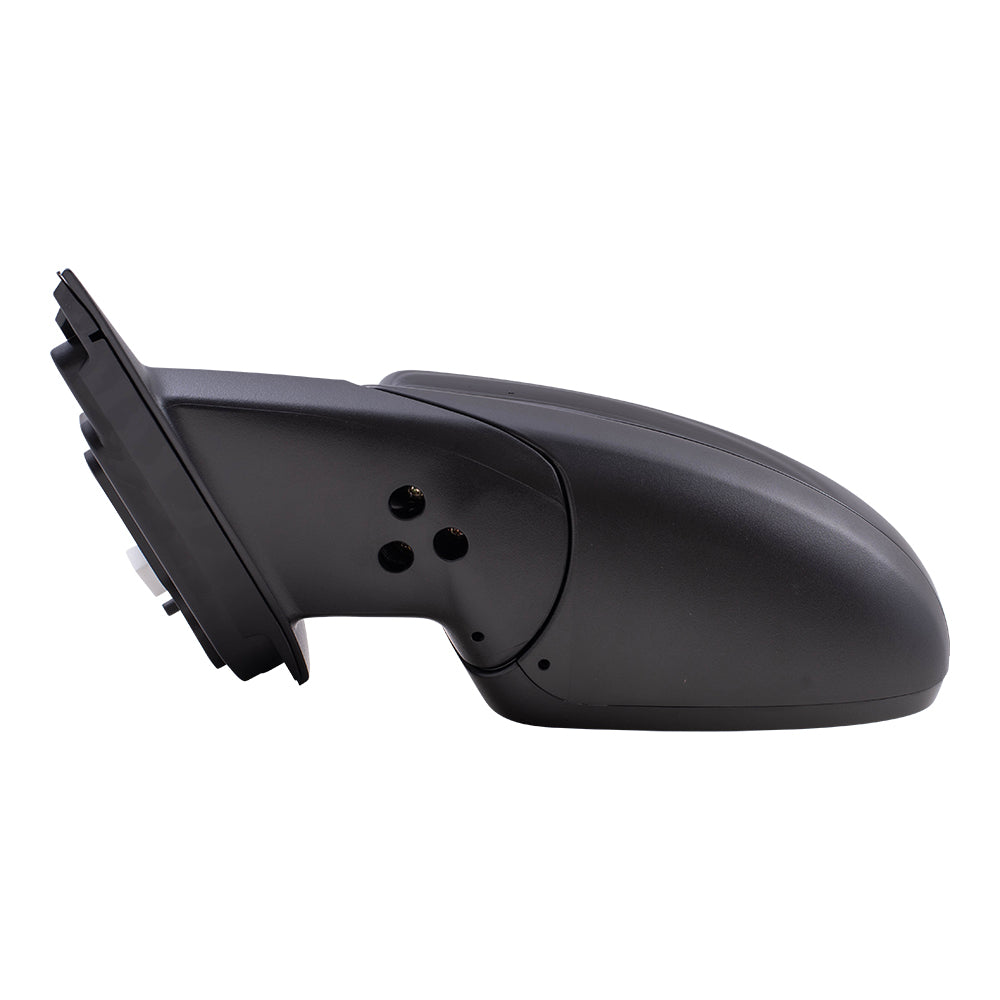 Brock Aftermarket Replacement Driver Left Power Mirror Paint to Match Black without Heat-Signal-Blind Spot Detection Compatible with 2019-2020 Forte Sedan