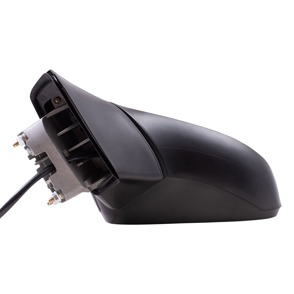 Brock Aftermarket Replacement Driver Left Power Mirror Textured Black without Heat-Signal-Camera Compatible with 2019 Hyundai Santa Fe