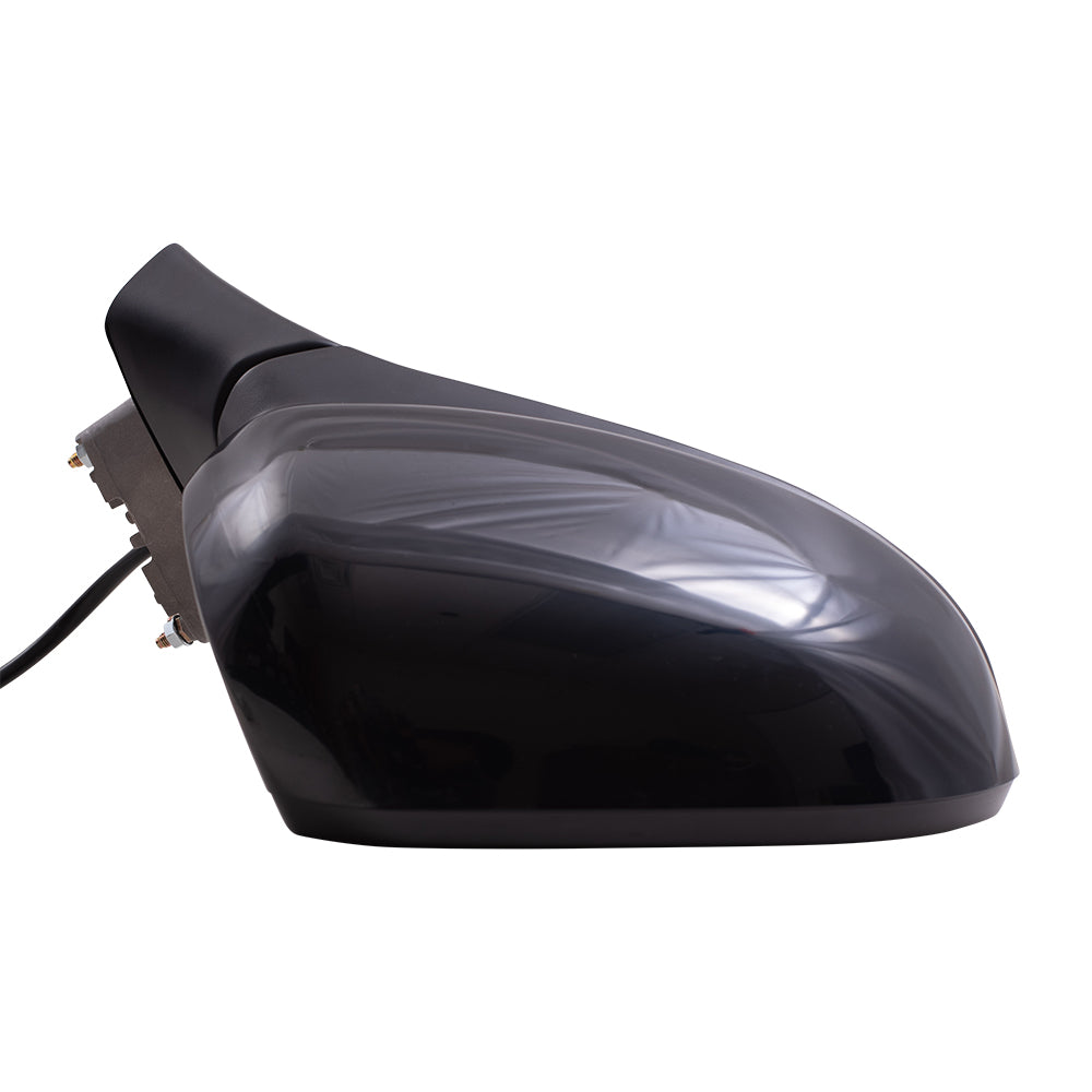 Brock Aftermarket Replacement Passenger Right Power Mirror Textured Black without Heat-Signal-Camera Compatible with 2019 Hyundai Santa Fe