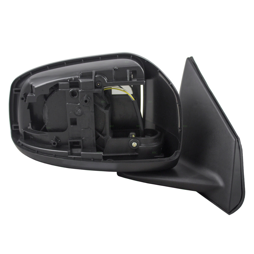 Brock Replacement Passengers Power Side View Mirror Compatible with 15-17 Lancer 7632C352WB