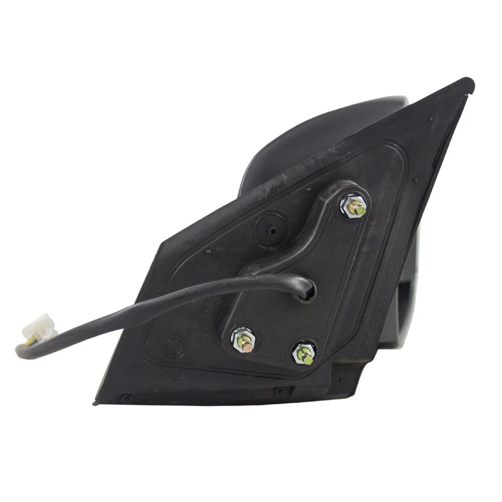 Brock Replacement Passengers Power Side View Mirror Compatible with 15-17 Lancer 7632C352WB