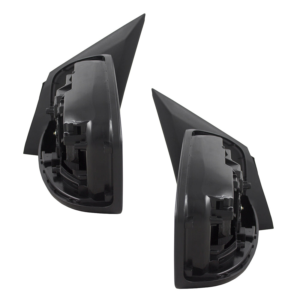 Brock Replacement Pair Set Power Side View Mirrors Compatible with 14-17 Mirage 7632B279 7632B168XA