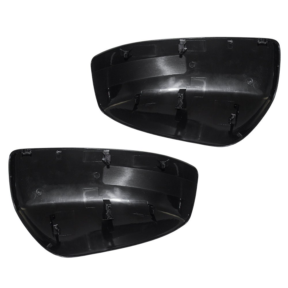 Brock Replacement Pair Set Power Side View Mirrors Compatible with 14-17 Mirage 7632B279 7632B168XA