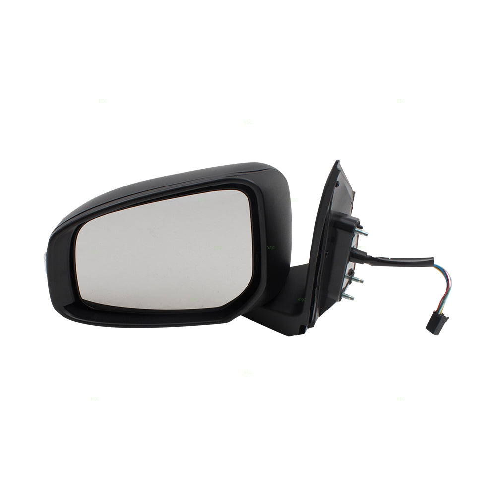 Brock Replacement Pair Set Power Side View Mirrors w/ Signal Compatible with 15-18 Mirage & 17-18 Mirage G4 SE 7632B805 7632B790XA