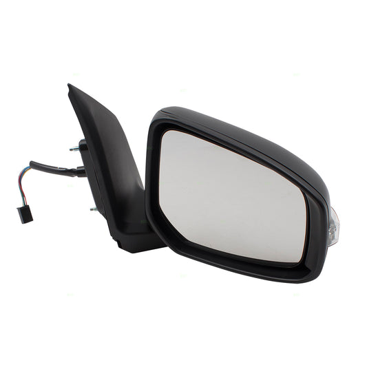 Brock Replacement Passengers Power Side View Mirror w/ Signal Compatible with 15-18 Mirage & 17-18 Mirage G4 SE 7632B790XA