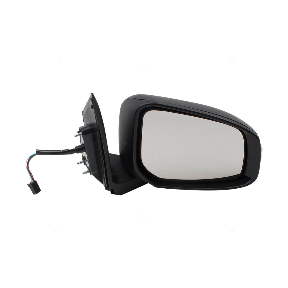 Brock Replacement Passengers Power Side View Mirror w/ Signal Compatible with 15-18 Mirage & 17-18 Mirage G4 SE 7632B790XA