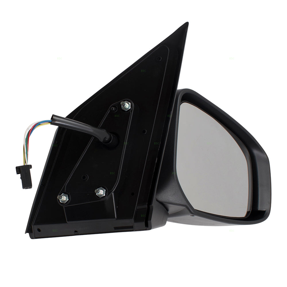 Brock Replacement Passengers Power Side View Mirror w/ Signal Compatible with 15-18 Mirage & 17-18 Mirage G4 SE 7632B790XA