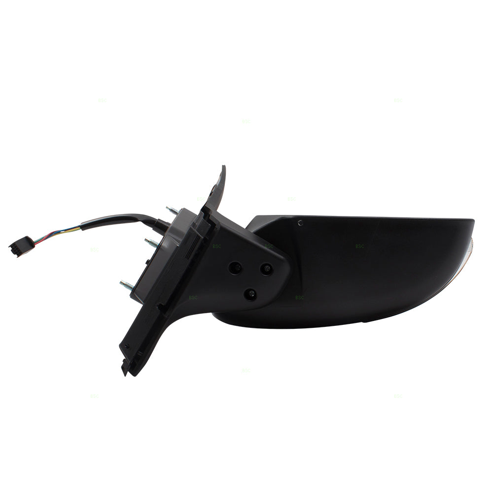 Brock Replacement Passengers Power Side View Mirror w/ Signal Compatible with 15-18 Mirage & 17-18 Mirage G4 SE 7632B790XA