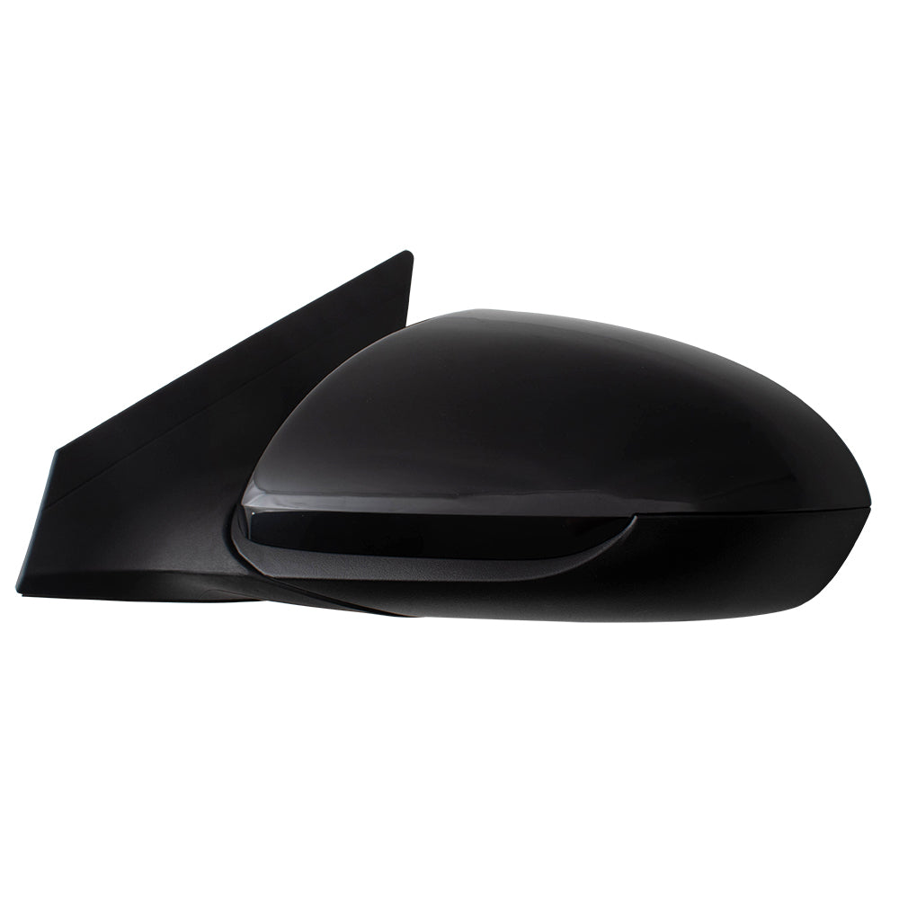 Brock Replacement Pair Set Power Side View Mirrors Compatible with 2017-2019 Elantra Sedan USA 87611-F3050 87621-F3050