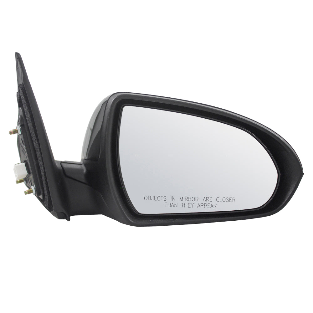 Brock Replacement Passengers Power Side View Mirror Compatible with 2017-2019 Elantra Sedan USA 87620-F3050