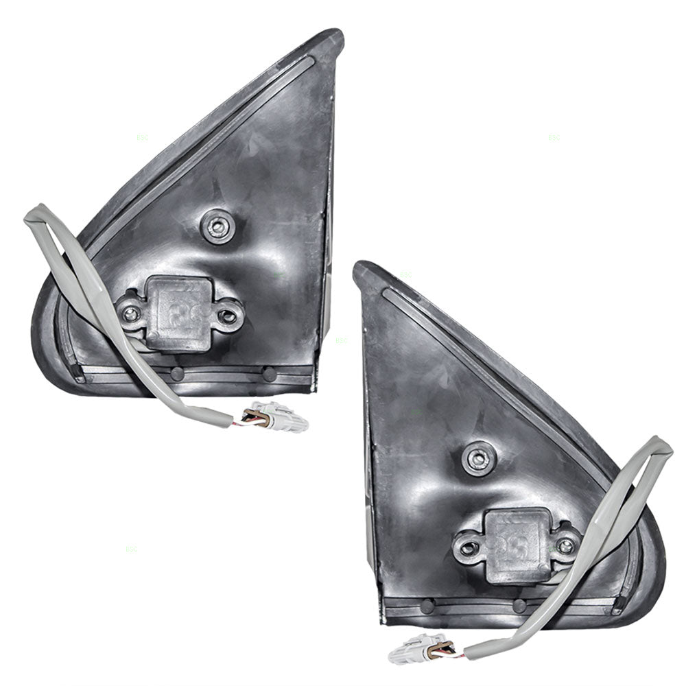 Brock Replacement Driver and Passenger Power Side View Mirrors Compatible with 1994-1997 Passport Rodeo 1994 Amigo SUV 8970796589 8970796577